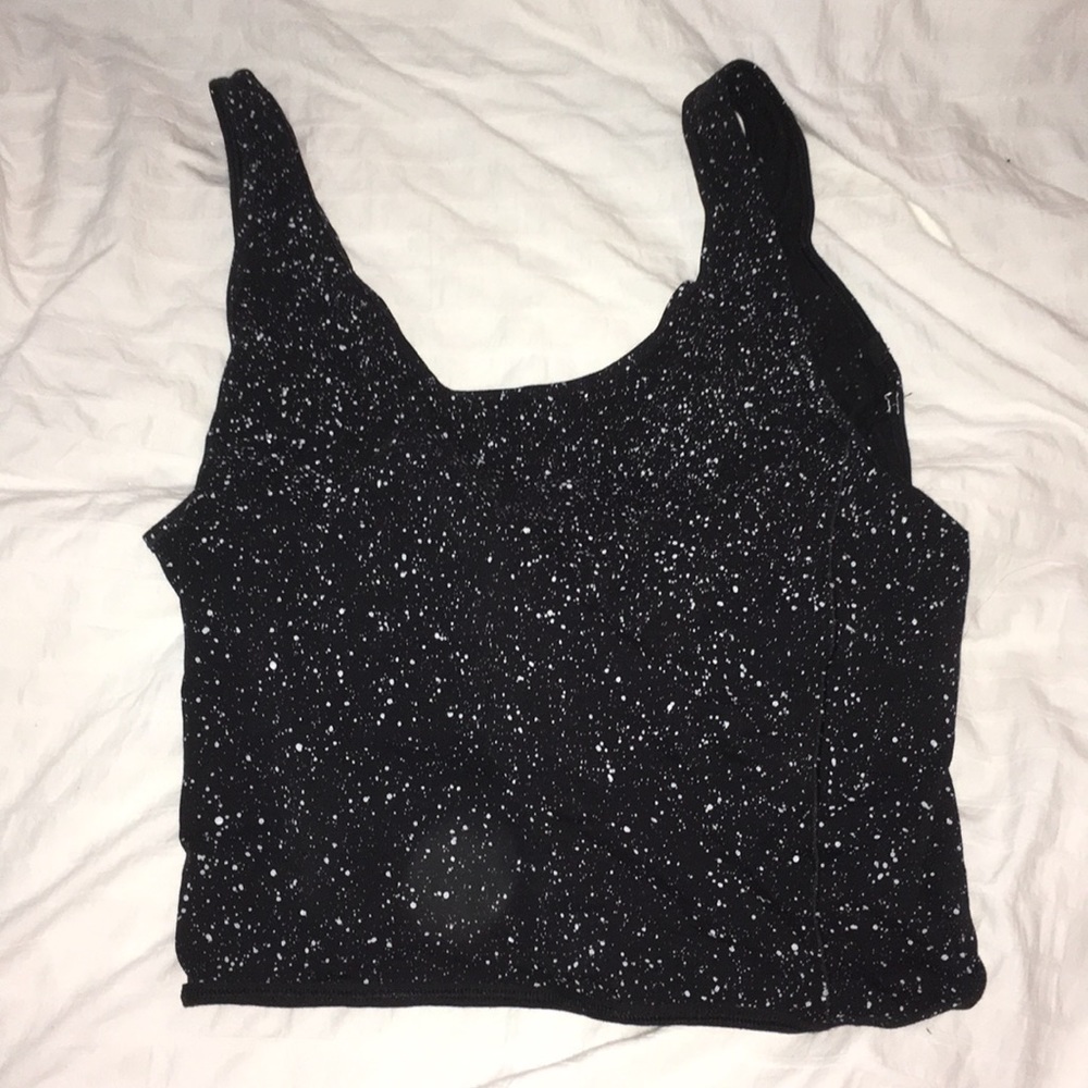 Lululemon crop tie tank